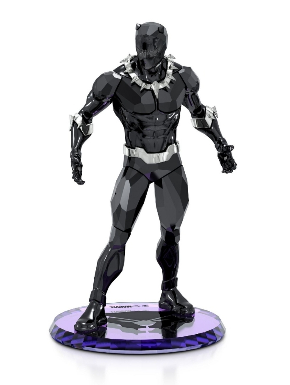 Swarovski Crystal Marvel Black Panther Figurine
